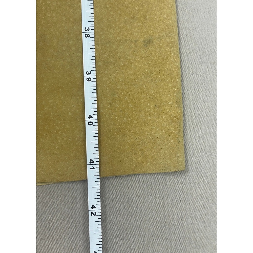 Co & Eddy Mustard Yellow Genuine Suede Leather Pants Size 8 Vintage Style - Picture 9 of 11